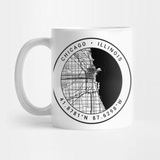 Chicago Map Mug